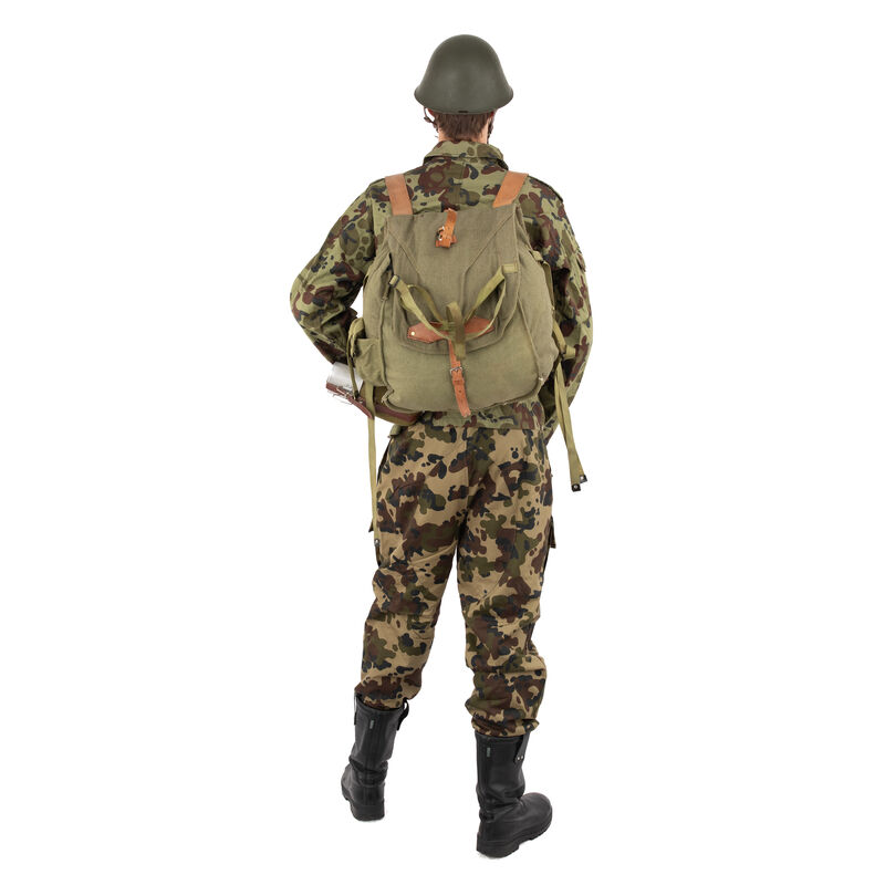 Romanian Military Canvas Backpack with Helmet Straps, , large image number 8